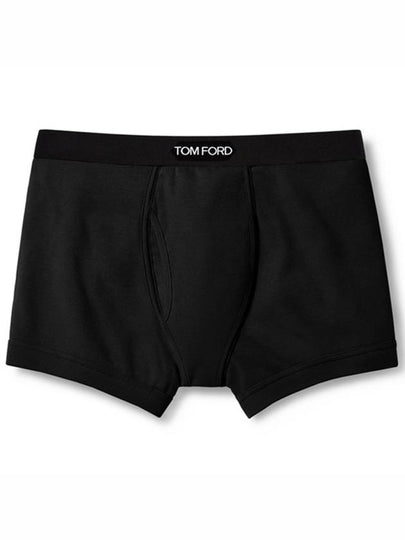 Men's Classic Fit Boxer Briefs Black - TOM FORD - BALAAN 2