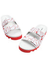 10055LV Love White Jinping Slippers - JOSHUA SANDERS - BALAAN 6