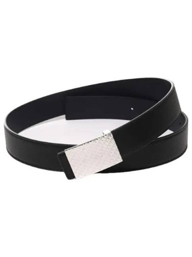 Reversible leather buckle belt - DIOR - BALAAN 1