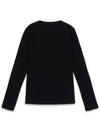 Women s Daisy Patch Slim T Shirt Black MCFW24LT4BK - MACKY - BALAAN 3