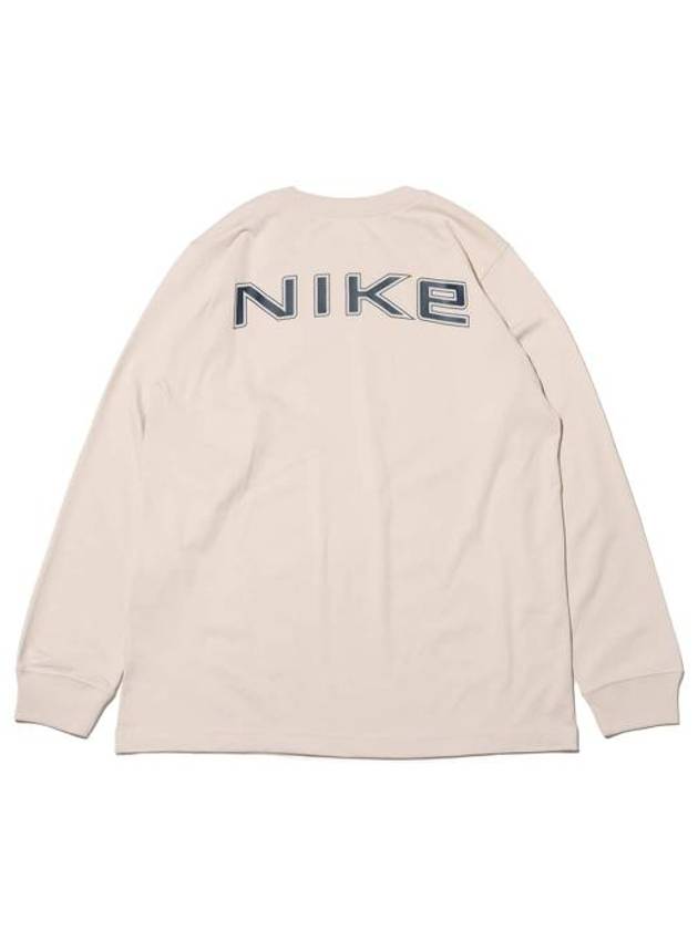 Sportswear Loose Long Sleeve T-Shirt Light Orewood Brown - NIKE - BALAAN 3