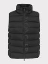 Cenis Logo Padding Vest Black - MONCLER - BALAAN 2