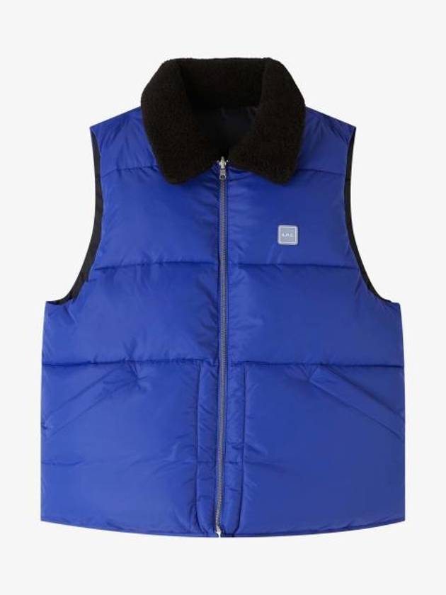 Teddy Padding Vest Blue - A.P.C. - BALAAN 2