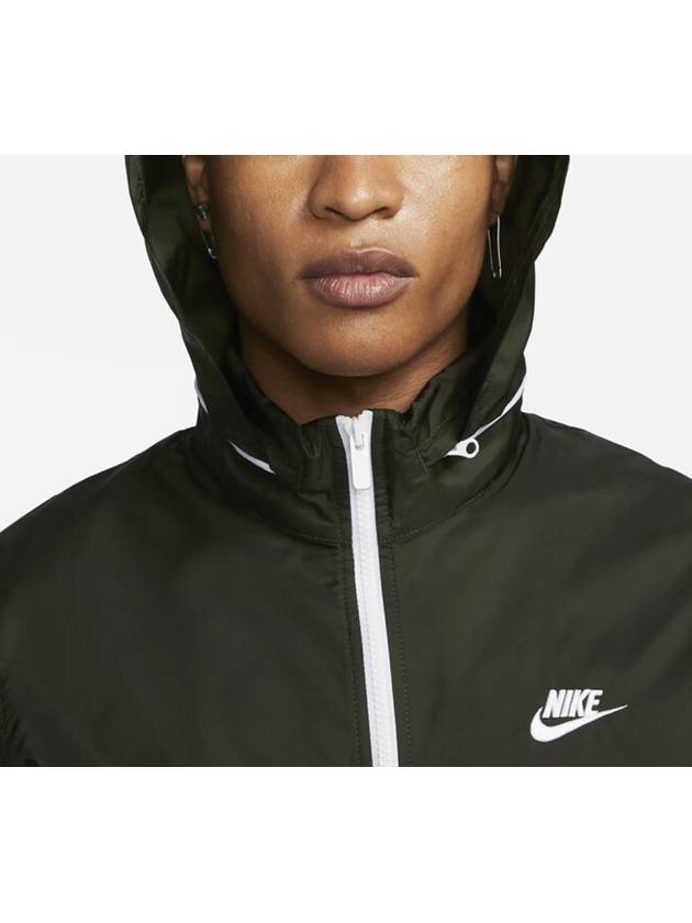 Club Lined Woven Tracksuit Black - NIKE - BALAAN 5