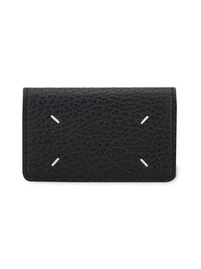 Stitch Card Wallet Black - MAISON MARGIELA - BALAAN 2