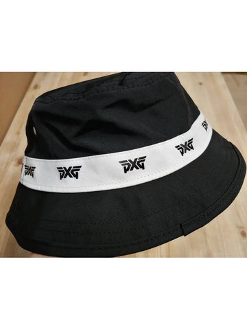 LOGO REPEAT BUCKET HAT BLACK - PXG - BALAAN 1