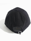 Silicone Logo Ball Cap Black - WOOYOUNGMI - BALAAN 4