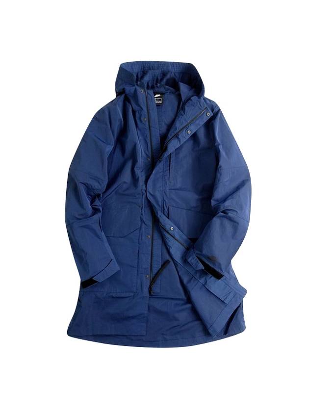 Men's NSW Sportswear Hooded Jacket Midnight Navy - NIKE - BALAAN 1