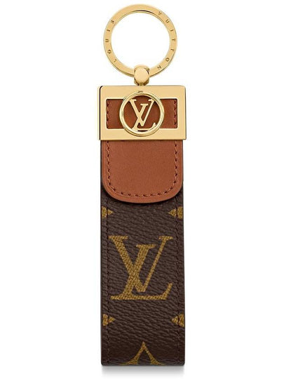 Dauphine Dragonne Key Holder Brown - LOUIS VUITTON - BALAAN 2