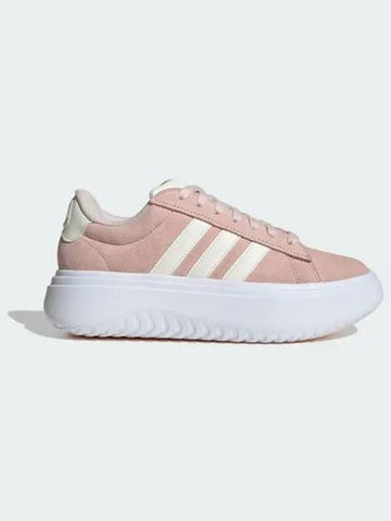 Grand Court Platform Women s Wonder Quartz Off White Cloud IE1104 715928 - ADIDAS - BALAAN 1