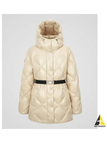 Aliska N Beige Women s Down Jacket - DUVETICA - BALAAN 1