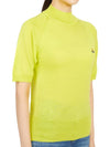 Women's Wool Silk Knit TopYellow - VIVIENNE WESTWOOD - BALAAN 4