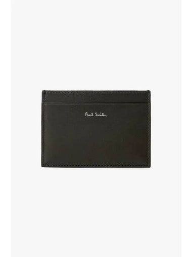 Embossed Stripe Card Case Fatigue - PAUL SMITH - BALAAN 1