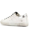 Women's Graffiti Stitch Silver Tab Superstar Low Top Sneakers White - GOLDEN GOOSE - BALAAN 4