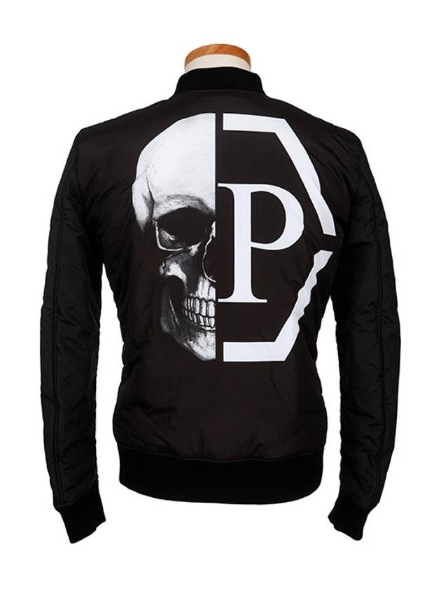 NRB0237 PNY002N 02 Boomer Jacket Takayama Flange - PHILIPP PLEIN - BALAAN 1