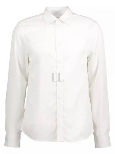 Comfort Tencel Slim Long Sleeve Shirt Cloud White - J.LINDEBERG - BALAAN 2