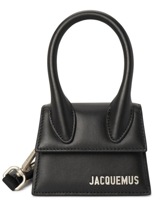 Le Chiquito Homme Les Classic Mini Handbag Black - JACQUEMUS - BALAAN 2