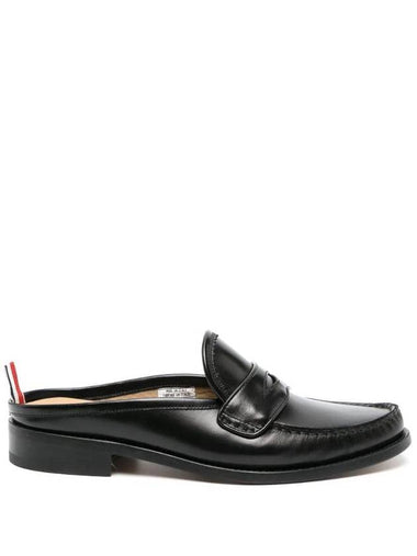 Penny Calfskin Bloafers Black - THOM BROWNE - BALAAN 1