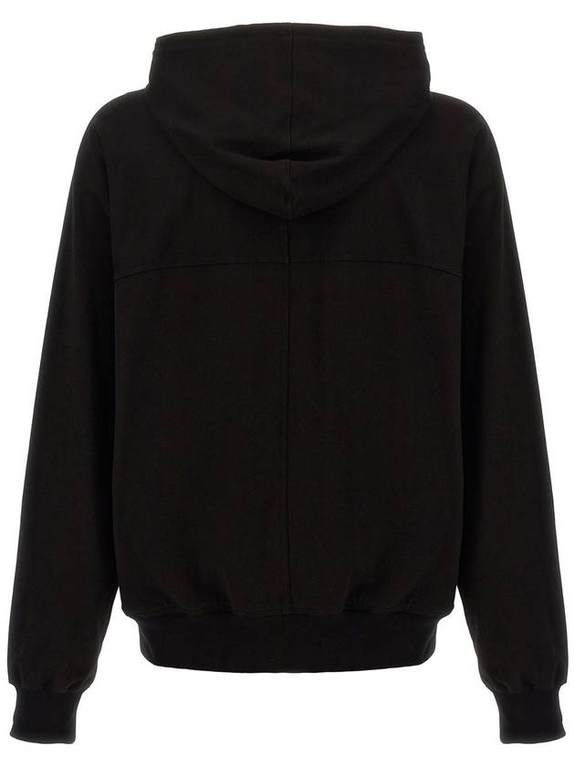 Rick Owens Black Cotton Sweatshirt - RICK OWENS - BALAAN 2