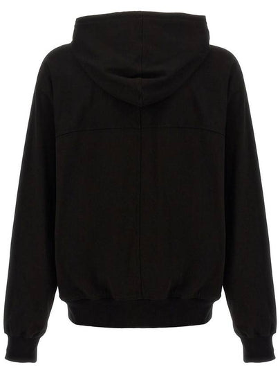 Rick Owens Black Cotton Sweatshirt - RICK OWENS - BALAAN 2