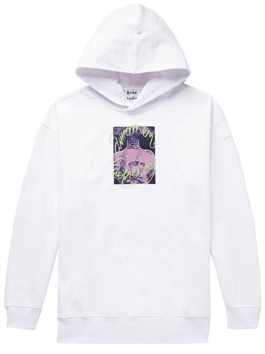 12Th Anniversary Solstice Print Hoodie White - ACNE STUDIOS - BALAAN 1