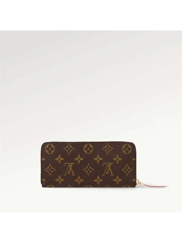 Clemence Long Wallet Rose Ballerine - LOUIS VUITTON - BALAAN 6