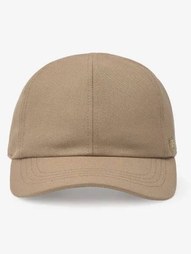 Side Logo Decoration Ball Cap Beige - TOTEME - BALAAN 2