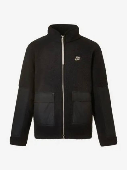 Men s Sportswear Essentials Sherpa Fleece Jacket 010 - NIKE - BALAAN 1