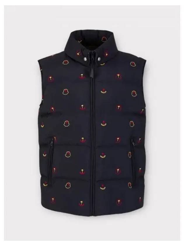 1A00013 M3573 742 Palm Angels Henon Down Vest 1000045 - MONCLER - BALAAN 1