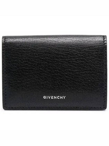 Edge Compact Half Wallet Black - GIVENCHY - BALAAN 1