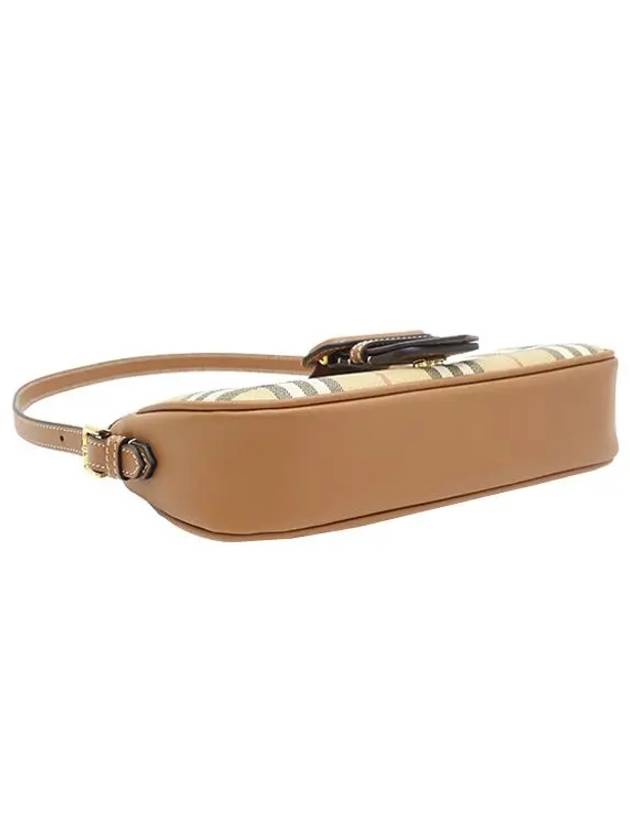 Buckle Strap Check Sling Shoulder Bag Beige - BURBERRY - BALAAN 7