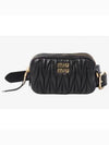 Matelasse Leather Belt Bag Black - MIU MIU - BALAAN 2