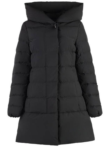 Woolrich Hooded Down Jacket - WOOLRICH - BALAAN 1