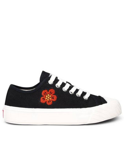 Shool Boke Flower Low Top Sneakers Black - KENZO - BALAAN 2