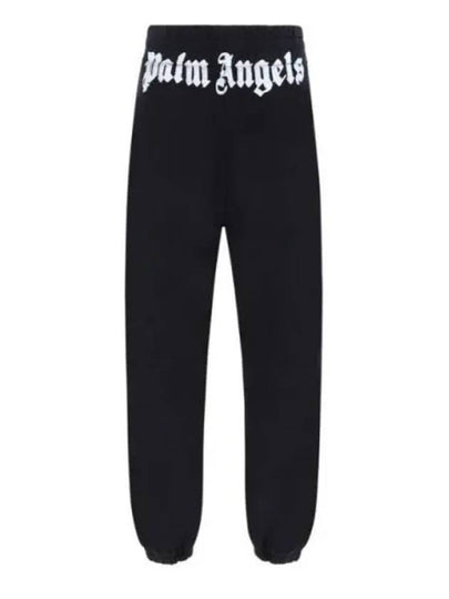 Classic Logo Track Pants Black - PALM ANGELS - BALAAN 2