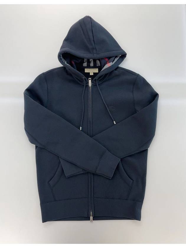 Burberry Claredon 2024 navy blue zip up hoodie