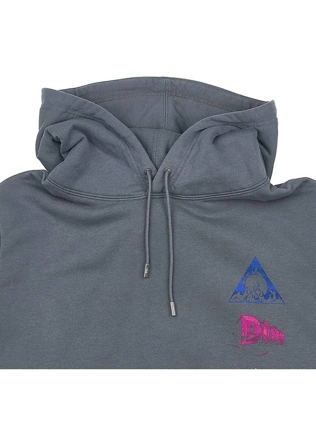 Cotton Over Hoodie Grey - DIOR - BALAAN 4