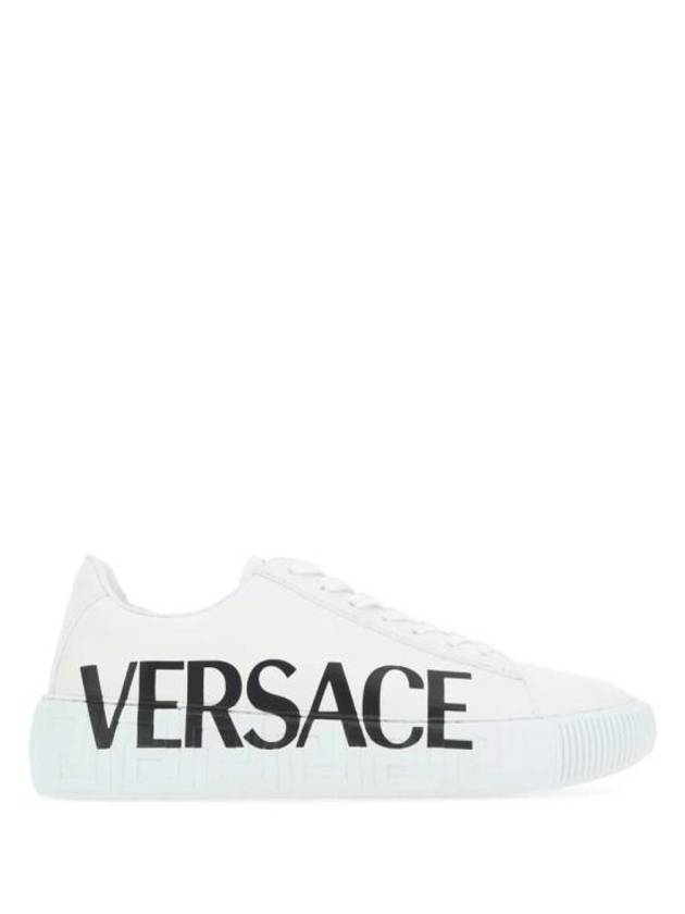 Greca Logo Low Top Sneakers White - VERSACE - BALAAN 2