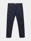 Lens Cargo Straight Pants Navy - CP COMPANY - BALAAN 2