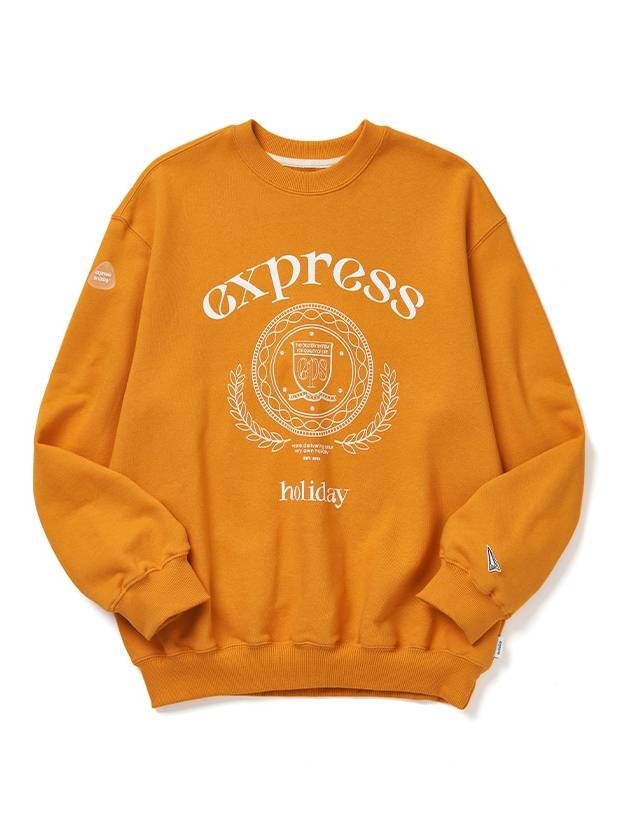 Logo Sweatshirt Orange - EXPRESSHOLIDAY - BALAAN 2