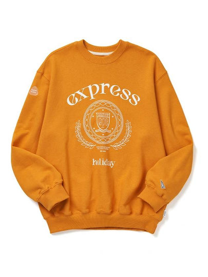 Logo Sweatshirt Orange - EXPRESSHOLIDAY - BALAAN 2