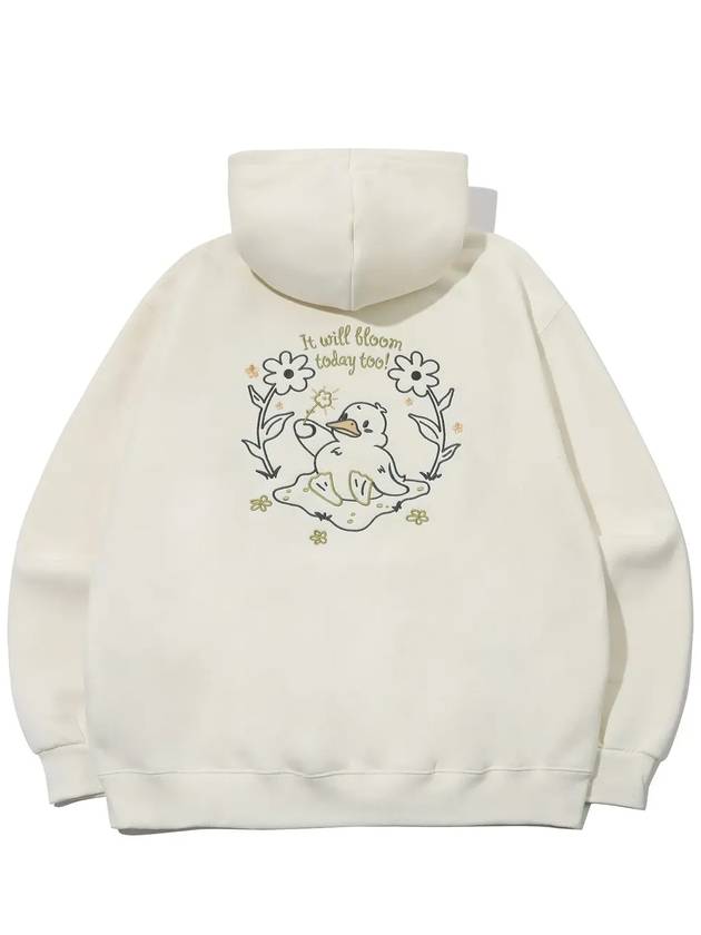 Will Bloom flower embroidered hooded top cream - CPGN STUDIO - BALAAN 4