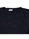 Embroidered Logo Cotton Short Sleeve T-shirt Black B0710996445 - CP COMPANY - BALAAN 4