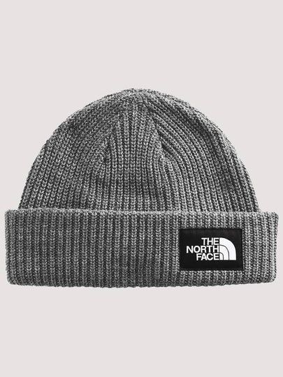 Salty Lined Ribbed Acrylic Beanie Grey - THE NORTH FACE - BALAAN 2