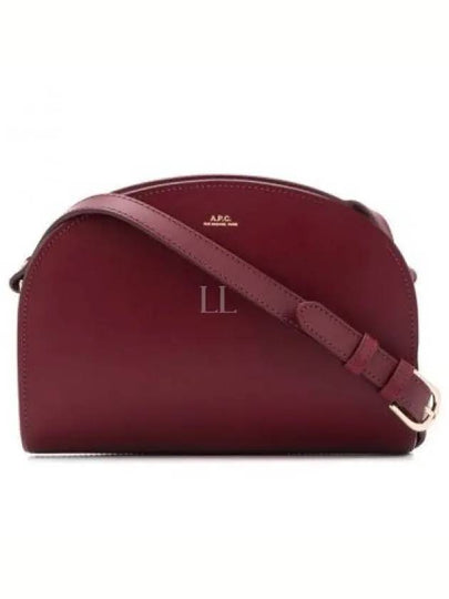 Demi Lune Mini Half Moon Cross Bag Brown - A.P.C. - BALAAN 2