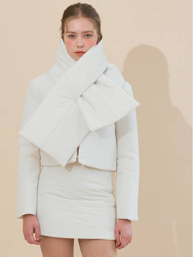 logo padded jacket off-white - ETRE AU SOMMET - BALAAN 4