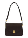 Concerto Leather Shoulder Bag Brown - LANVIN - BALAAN 2