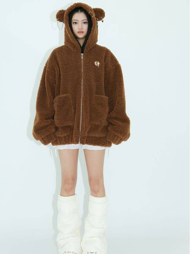 Perc Bear Shearling Brown - CLUT STUDIO - BALAAN 6