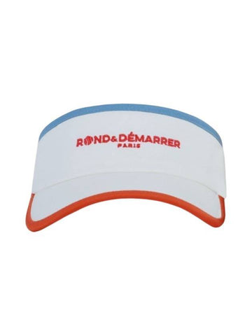 Signature Coloring Sun Visor Orange Blue White - ROND&DEMARRER - BALAAN 1