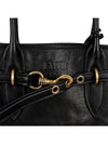 Miu Miu Abunchure Nappa Leather Bag Black - MIU MIU - BALAAN 8